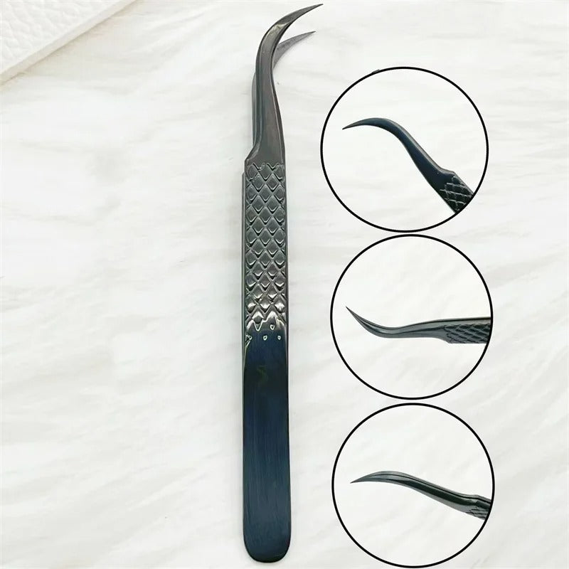 Eyelash Tweezers for Eyelash Extensions