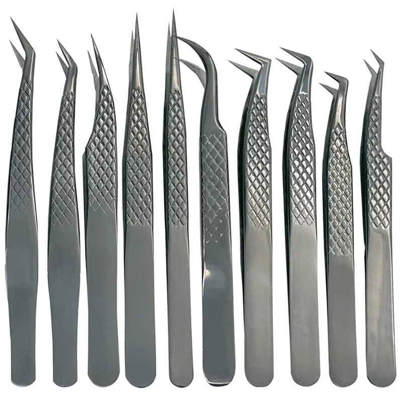 Eyelash Tweezers for Eyelash Extensions