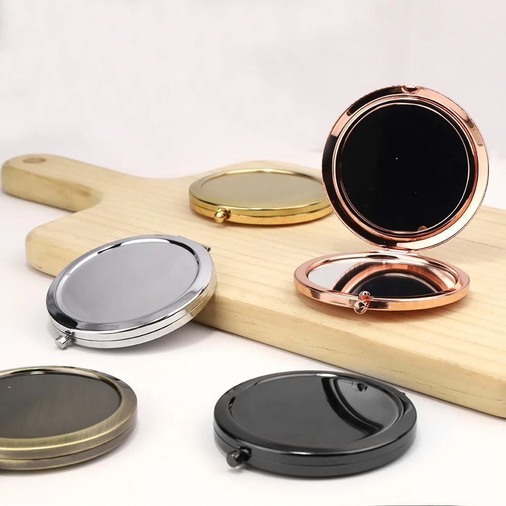 Pocket Makeup Mirror – Round