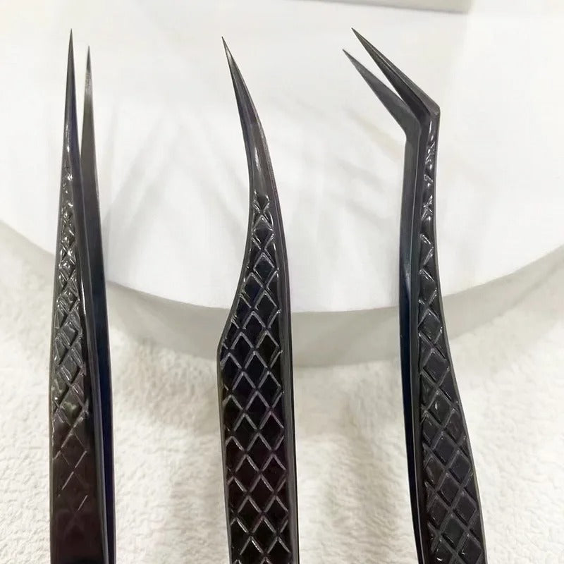 Eyelash Tweezers for Eyelash Extensions