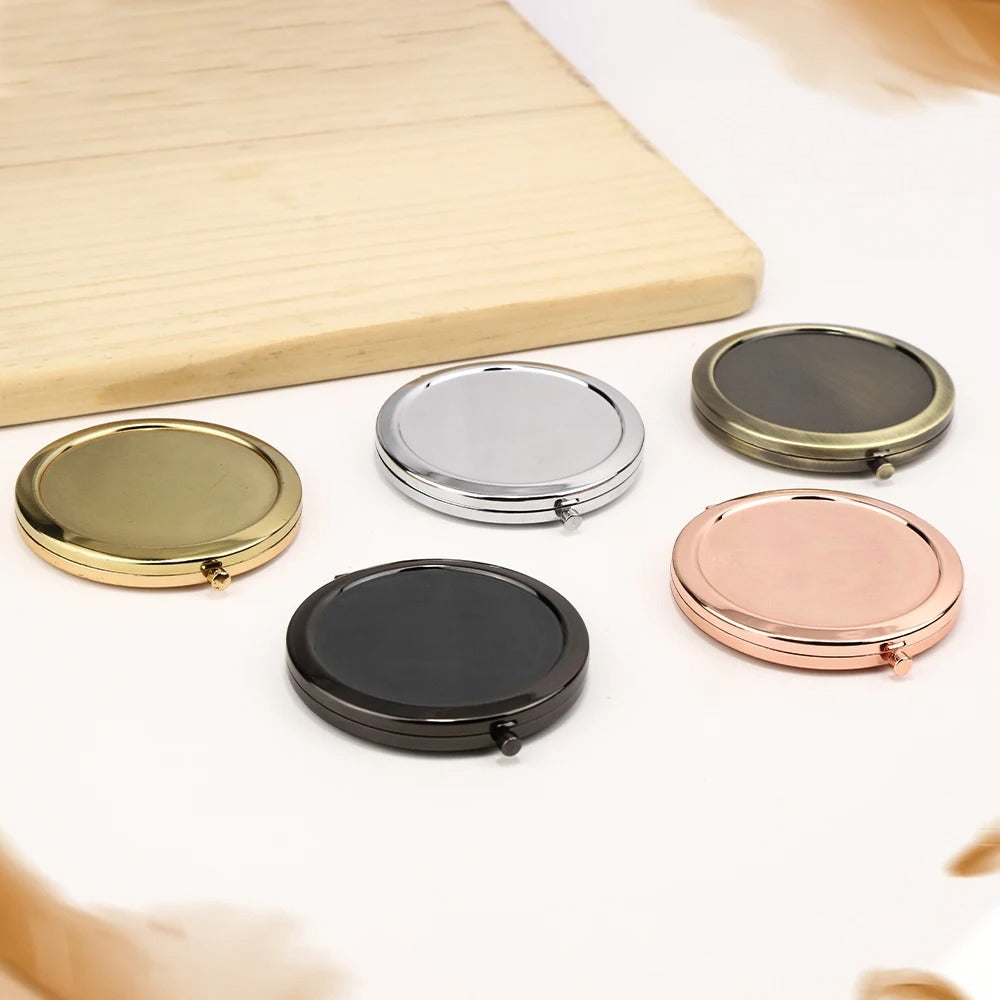 Pocket Makeup Mirror – Round