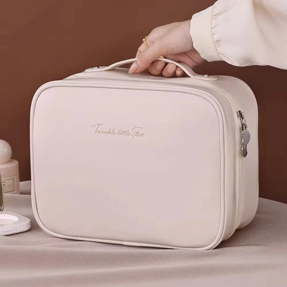 Multi-Compartment Cosmetic Bag