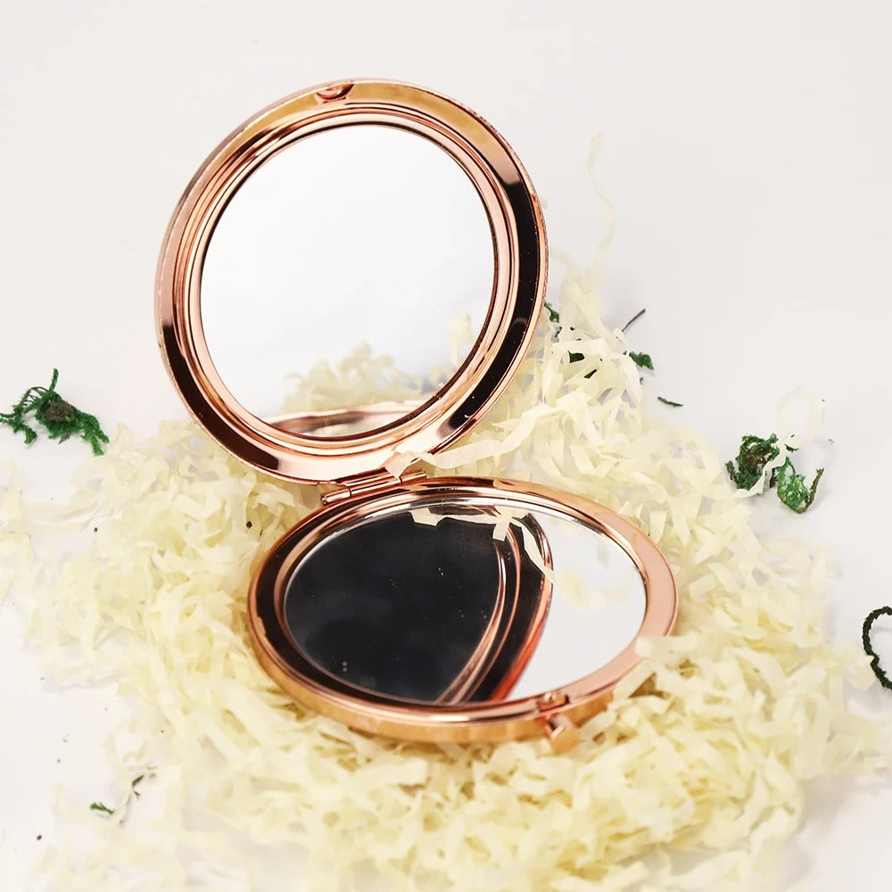 Pocket Makeup Mirror – Round